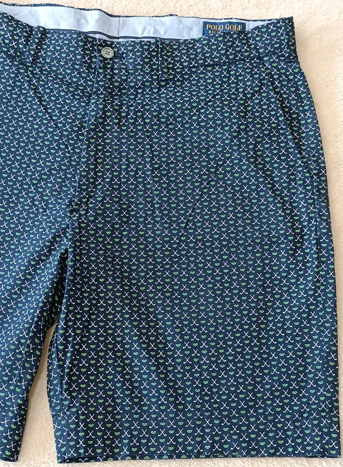 Short Polo Golf Ralph Lauren Classic Fit marineblauw Maat 34 – photo 4